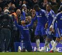 Willian le da tres puntos al Chelsea en el último minuto