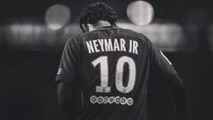 El delantero brasile&ntilde;o del PSG, Neymar.