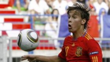 Canales, con la Sub-21.