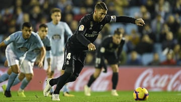 Panenka proud Sergio Ramos imitates his penalties