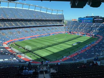 El color del México vs. Costa Rica en el Final Four de la Nations League