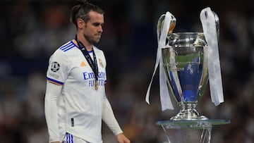 Bale pasa por delante de la Champions: ha ganado cinco como jugador del Madrid.