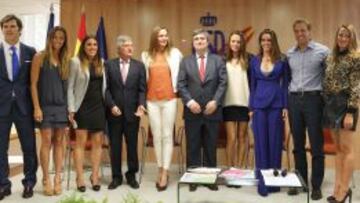 Soriano, Mengual, Domínguez, Carpena, Costa, Cardenal, Pareja, Carbonell, Español y Mireia.