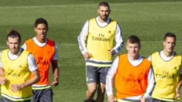 Entrenamiento del Real Madrid