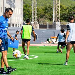 Carcedo: "El equipo está en buen momento y estoy seguro de que va a hacer un buen partido"