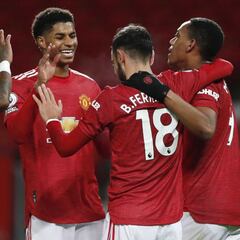 El United arrolla al Leeds de Bielsa