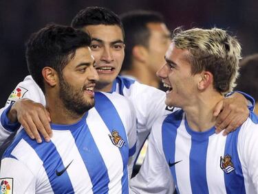 Griezmann sueña con volver a jugar con Vela en la MLS