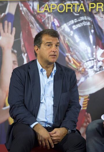 Laporta left the club's top office in 2010 and failed in his attempt to return in 2015