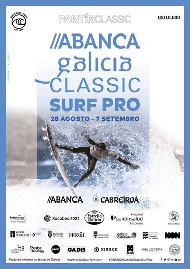 ABANCA Galicia Classic Surf Pro: horario, programa y cómo ver en directo