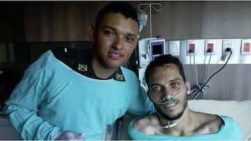 Neto vuelve a caminar despu¨¦s del accidente a¨¦reo