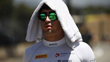 Juan Manuel Correa, piloto de F2.