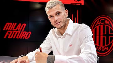 Samuele Longo firma con el Milan.