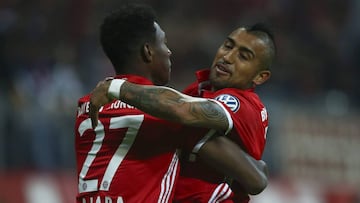 Bayern y Vidal trabajan de más para avanzar en la Copa