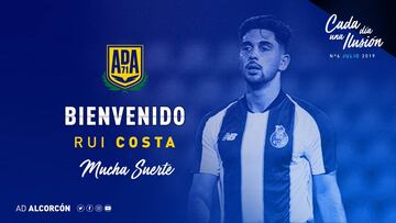 Rui Costa, sabor portugués para el ataque del Alcorcón