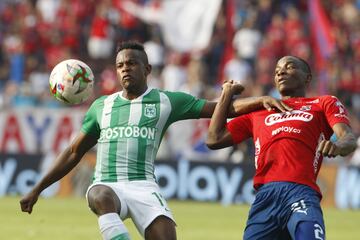 Los goles de Nacional fueron marcados por Pablo Cepellini y Yerson Candelo. Por el DIM anotaron Germán Cano y Elvis Perlaza.