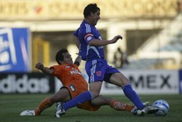 Marcelo Salas jugó un excelente partido en aquella tarde de 2008, cuando "colgó" los botines tras el triunfo ante Cobreloa.