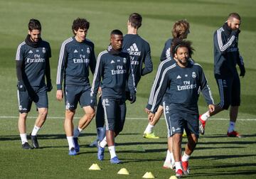 Marcelo, Vinicius, Vallejo e Isco.