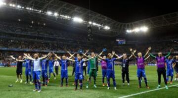 La inmensa alegr¨ªa de Islandia por el hist¨®rico pase a cuartos