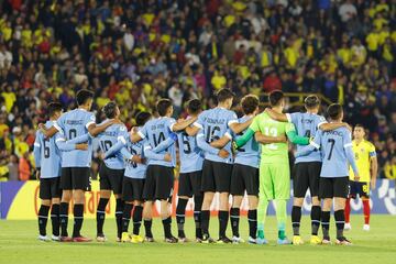 La Selección Colombia Sub 20 enfrentó a Uruguay en el primer partido del hexagonal final del Sudamericano en el estadio El Campín.