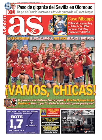 Las portadas de AS de agosto