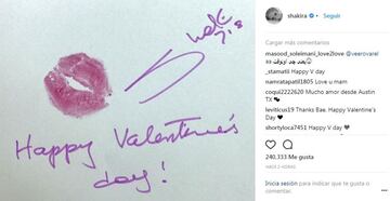 How sport stars celebrated St Valentine's Day