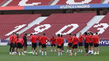 Costa no se entrenó con permiso del club; Vitolo tampoco lo hizo