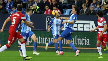 01/12/18 PARTIDO SEGUNDA DIVISION
 MALAGA - GRANADA  
 GUSTAVO BLANCO Y PACHECO