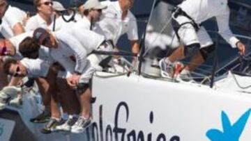 <b>EMOTIVO. </b>El barco de José Cusí inicia hoy su última regata.