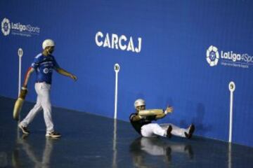 24/09/16 TORNEO INTERNACIONAL VILLA DE MADRID JAI ALAI
FINAL DE IÑAKI GOIKOETXEA Y TXABI INZA CONTRA IMANOL LOPEZ Y JEAN OLHARAN














