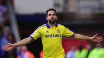Cesc marcó el segundo gol del Chelsea.