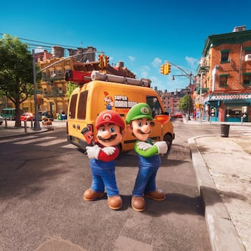 Super Mario Bros. La película, pósteres individuales e imágenes promocionales