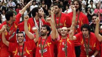 <b>CAMPEONES DEL MUNDO. </b>España ganó el oro tras vencer a Grecia.