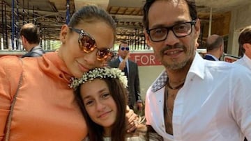 Jennifer Lopez y MArc Anthony v&iacute;a Instagram (@jlo), 2019.