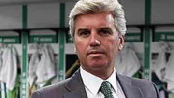 Miguel Guillen, presidente del Real Betis Balompi&eacute;.