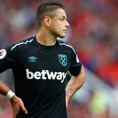 Chicharito, baja por dos semanas con el West Ham