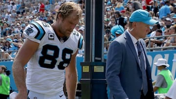 Parte de guerra semana 2 NFL: Greg Olsen tiene el pie roto