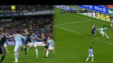 El Madrid reclamó tres penaltis y Benzema hizo falta en el 0-1