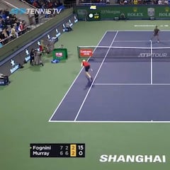 De estar a un paso de dejar el tenis a firmar el mejor punto del año: Murray, 'El Renacido'...