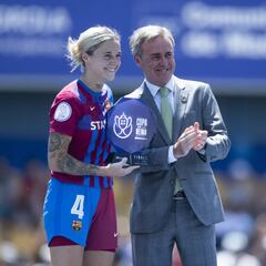 Mapi León, MVP de la final