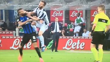 El árbitro del Inter-Juve reconoce que no expulsar a Pjanic "fue un error"