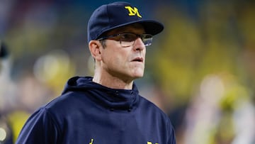 Michigan is under investigation by the NCAA for recruiting violations, and Harbaugh is suspended for allegedly misleading investigators. When will Harbaugh be back?