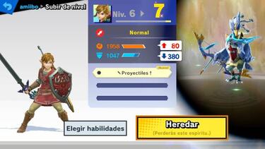 El uso de los amiibos en Super Smash Bros. Ultimate