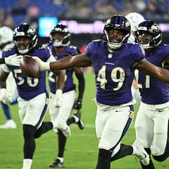 Baltimore Ravens frenan a los Indianapolis Colts en el arranque de la pretemporada de la NFL