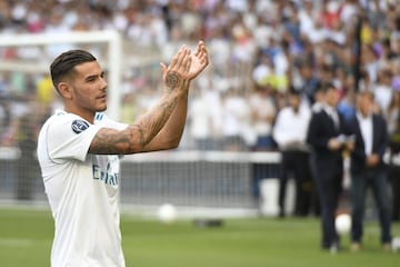 Theo Hernández's Real Madrid unveiling in pictures