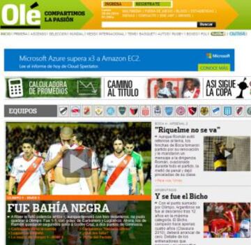 Portadas de la prensa extranjera