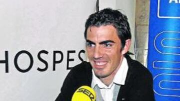 <b>TERTULIA. </b>Fernando Béjar, ayer, en el hotel 'Hospes Amérigo'.