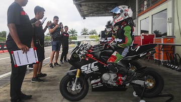 Campeonato de MiniGP en Sepang.