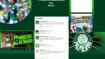 El sitio en favor del Mago pide su renovación de contrato en Palmeiras.