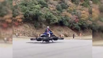 La impresionante moto voladora que se presentó en el Salón del Automóvil de Detroit