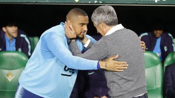 Setién: "Me ha gustado que el público ovacionara a Messi"